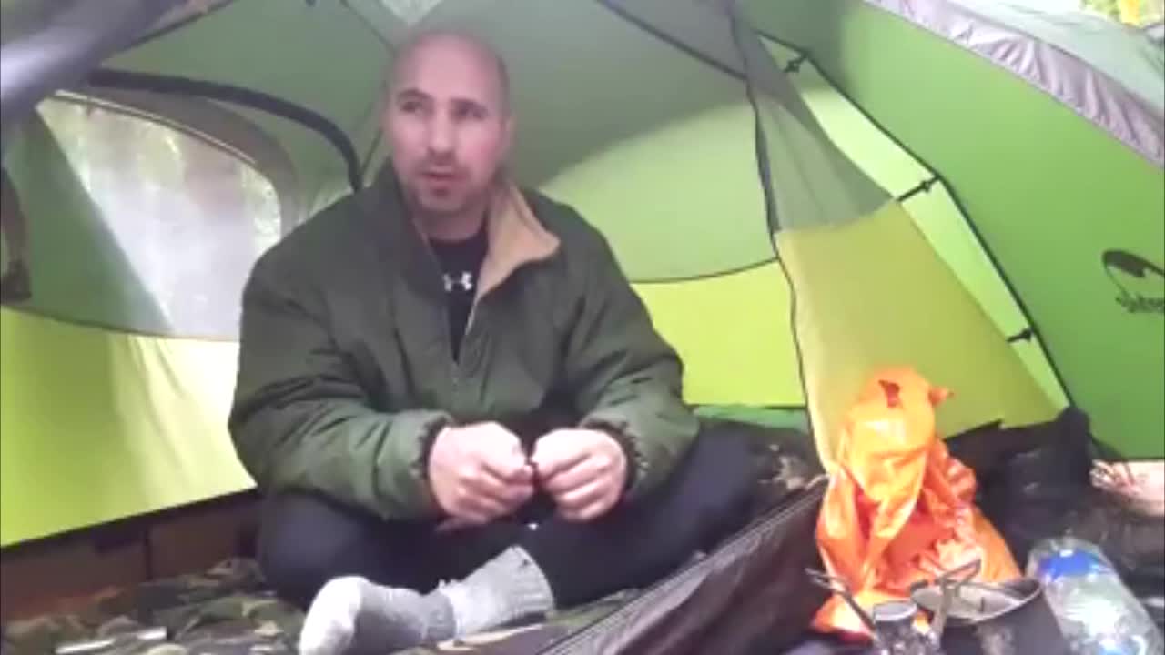 Woodland wildcamping