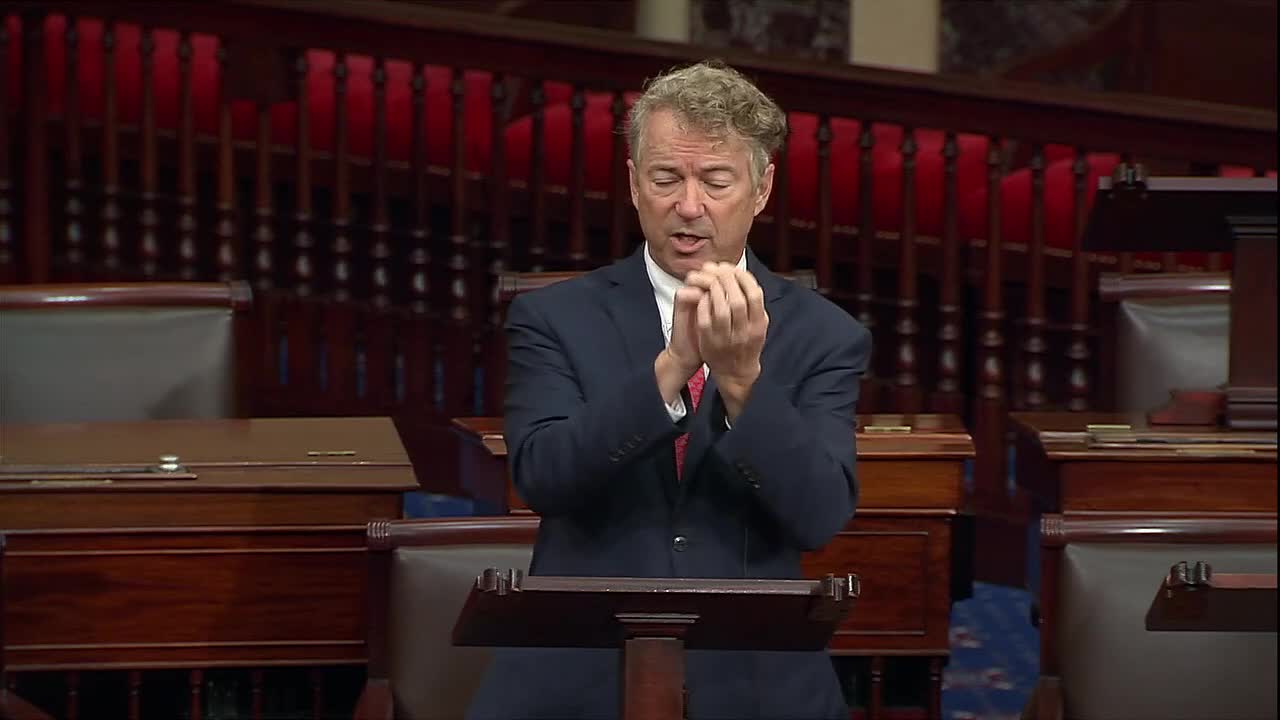 'The One Truth You Won't Be Told': Rand Paul Blasts Dr. Fauci On The Senate Floor