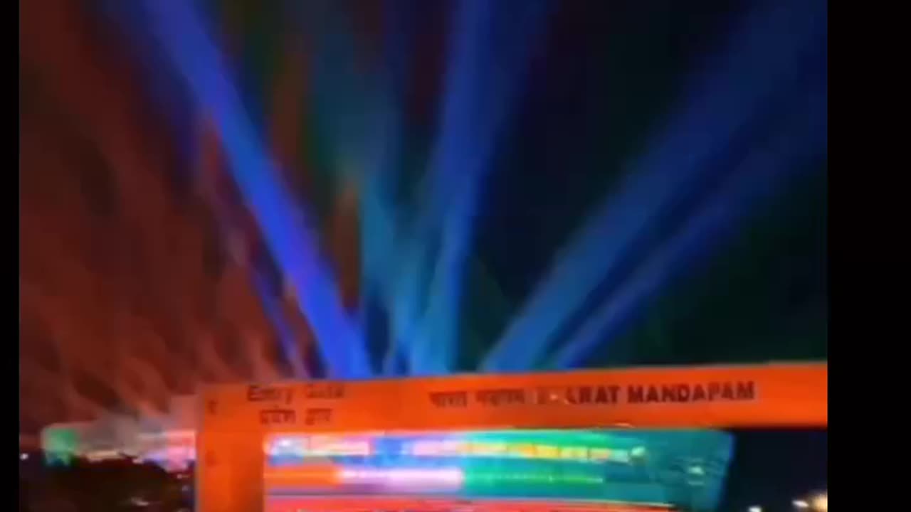 Viral pragati maidan live video another's side g20