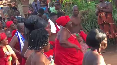 Traditional African dance