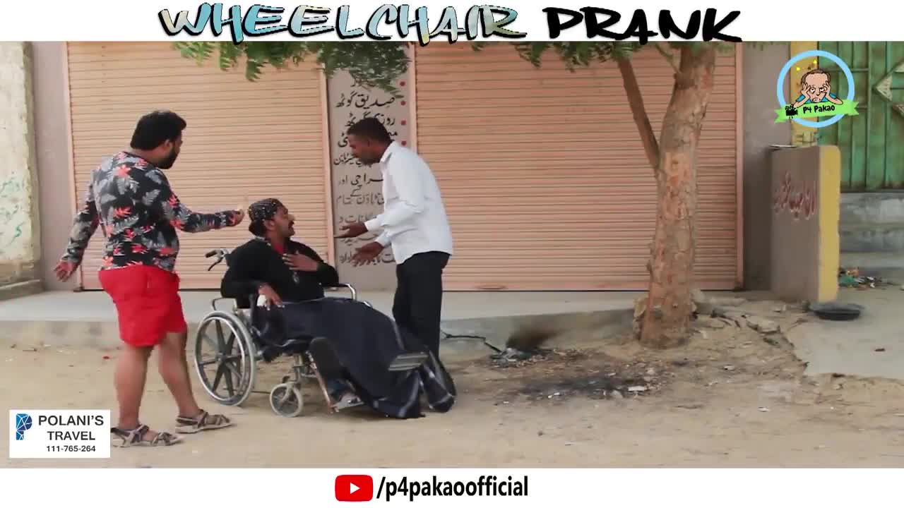 WheelChair Prank By Amir Baba In Hit Entertainment_2022