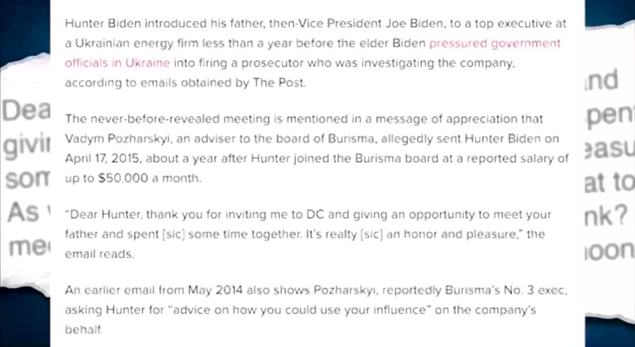 1/3 videos going over what we know now about Hunter Biden and Joe