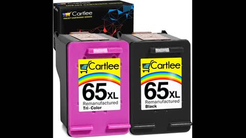 Review: Original HP 65XL Black High-yield Ink Cartridge Works with HP AMP 100 Series, HP Desk...