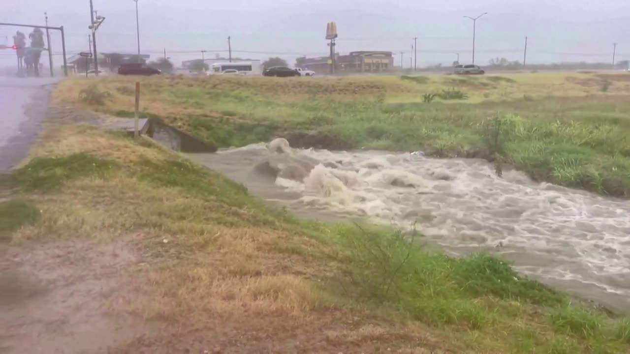 Rains from Storm Harold drench Texas