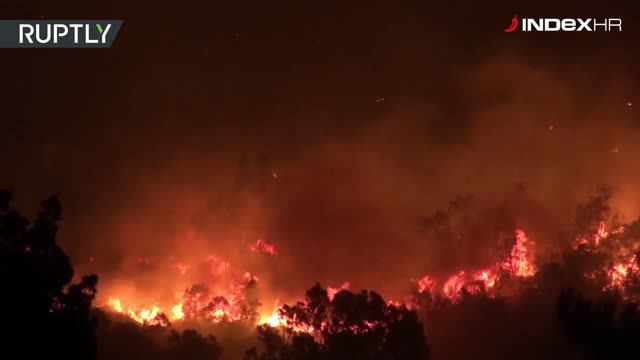 Požar na južnoj obali Portugala