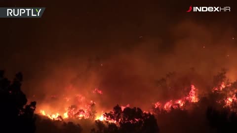 Požar na južnoj obali Portugala