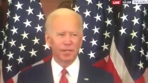 Biden States "Thousands of Innocent Protesters were Arrested"