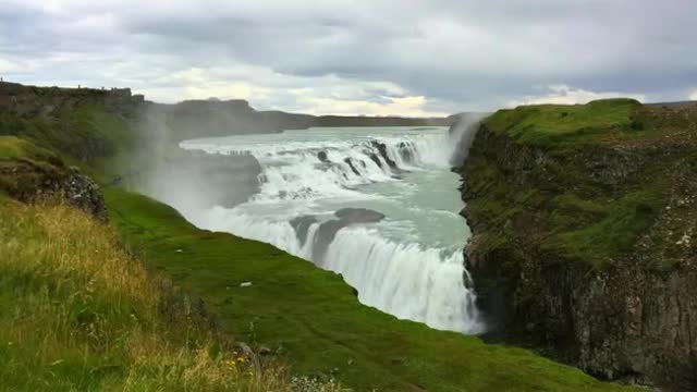 Beautiful Waterfall at Forest Video #6