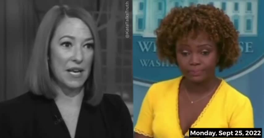Doocy Brilliantly Fact Checks Karine Jean-Pierre With Jen Psaki's Own Words