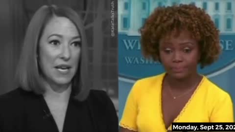 Doocy Brilliantly Fact Checks Karine Jean-Pierre With Jen Psaki's Own Words