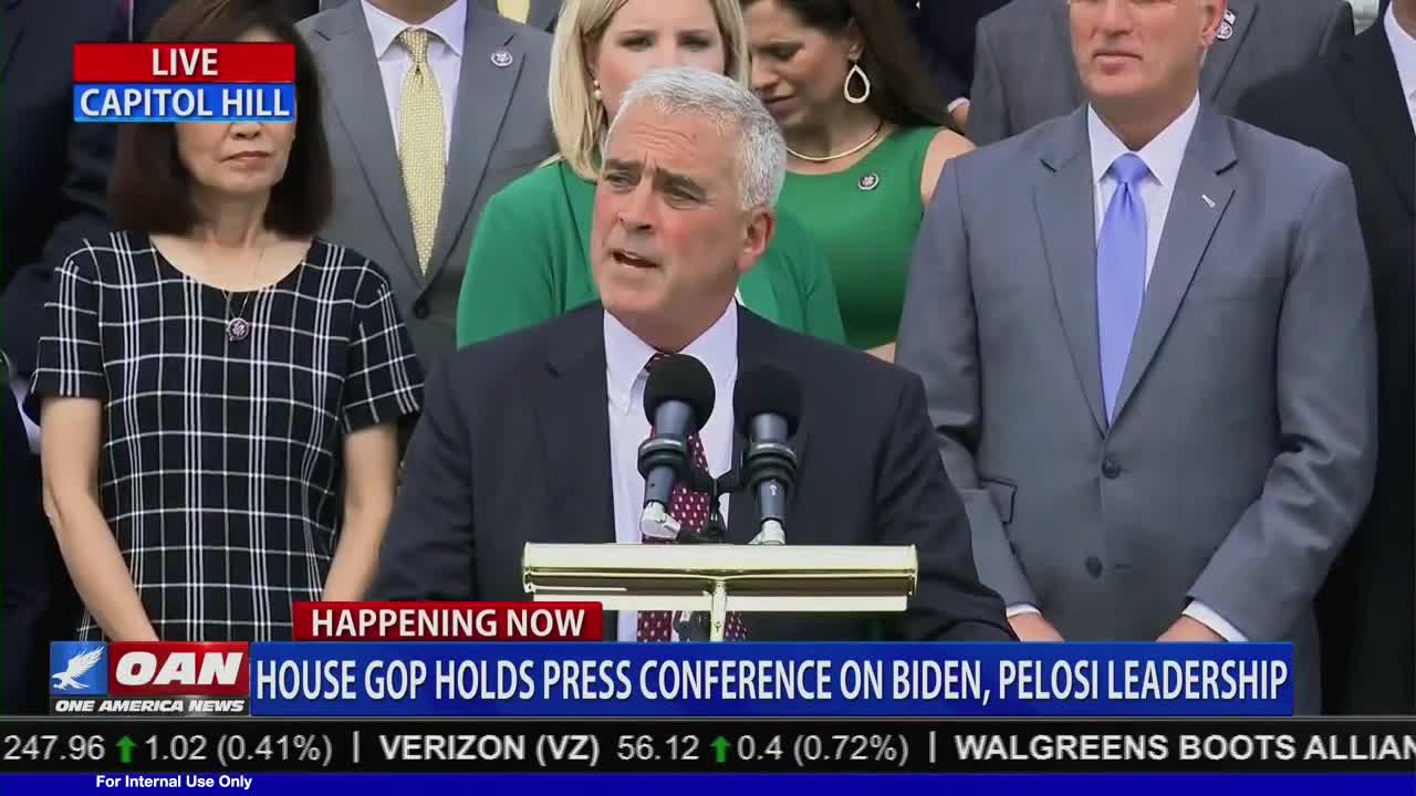 Wenstrup speaks at House GOP Press Conference