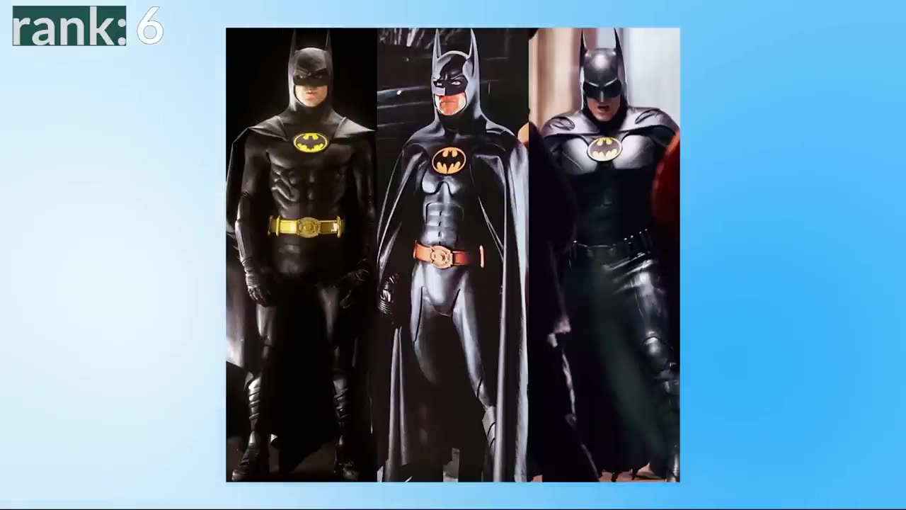 Ranking all 16 Live-Action Batman Suits