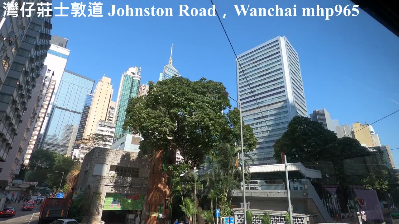 [灣仔電車路] 灣仔莊士敦道 Johnston Road，Wanchai, Hong Kong, mhp965, Dec 2020