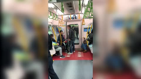 Viral: Virus Confrontation After Man Coughs On Metro