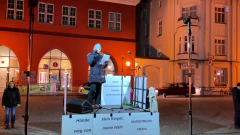 Greifswald: Redebeitrag von Gitta 07-03-2022