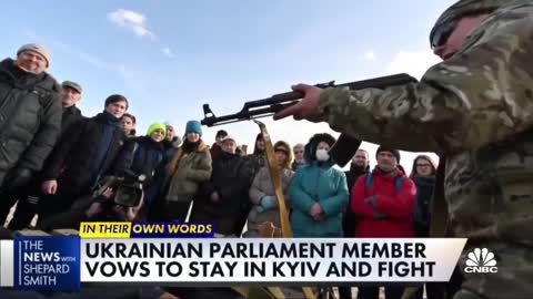 In Their Own Words_ Member of Ukraine Parliament prepares to defend Kyiv