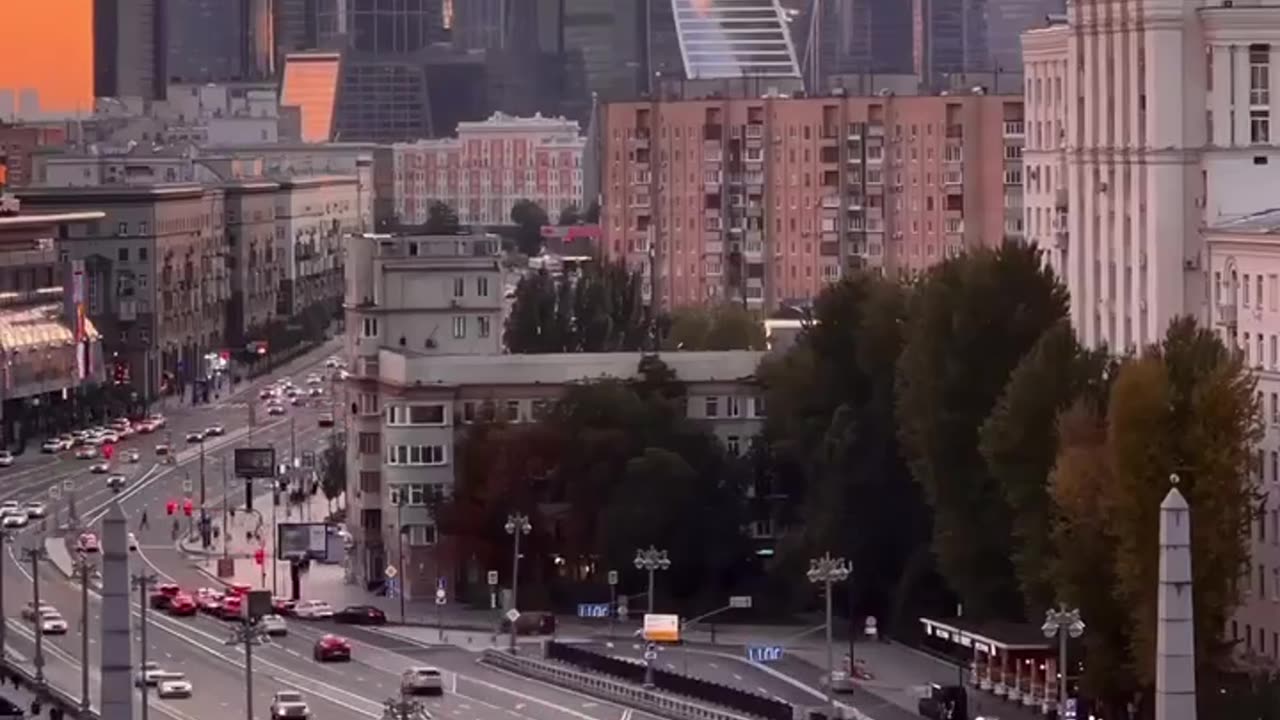 Podvečer v Moskvě - říjen 2023