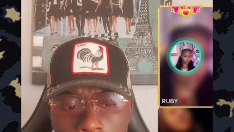 - FINESSE ; DOESN'T UNDERSTAND WHY RUBY'S MAD AT HIM FOR LETTING PND CHILL AT THE HOUSE !