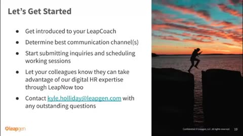 LeapNow - Leapgen’s On-Demand Coaching & Advisory Service