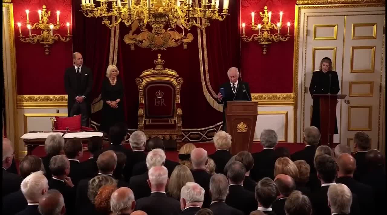 King Charles III proclaimed as King in St James’s Palace _ Historic Ceremony