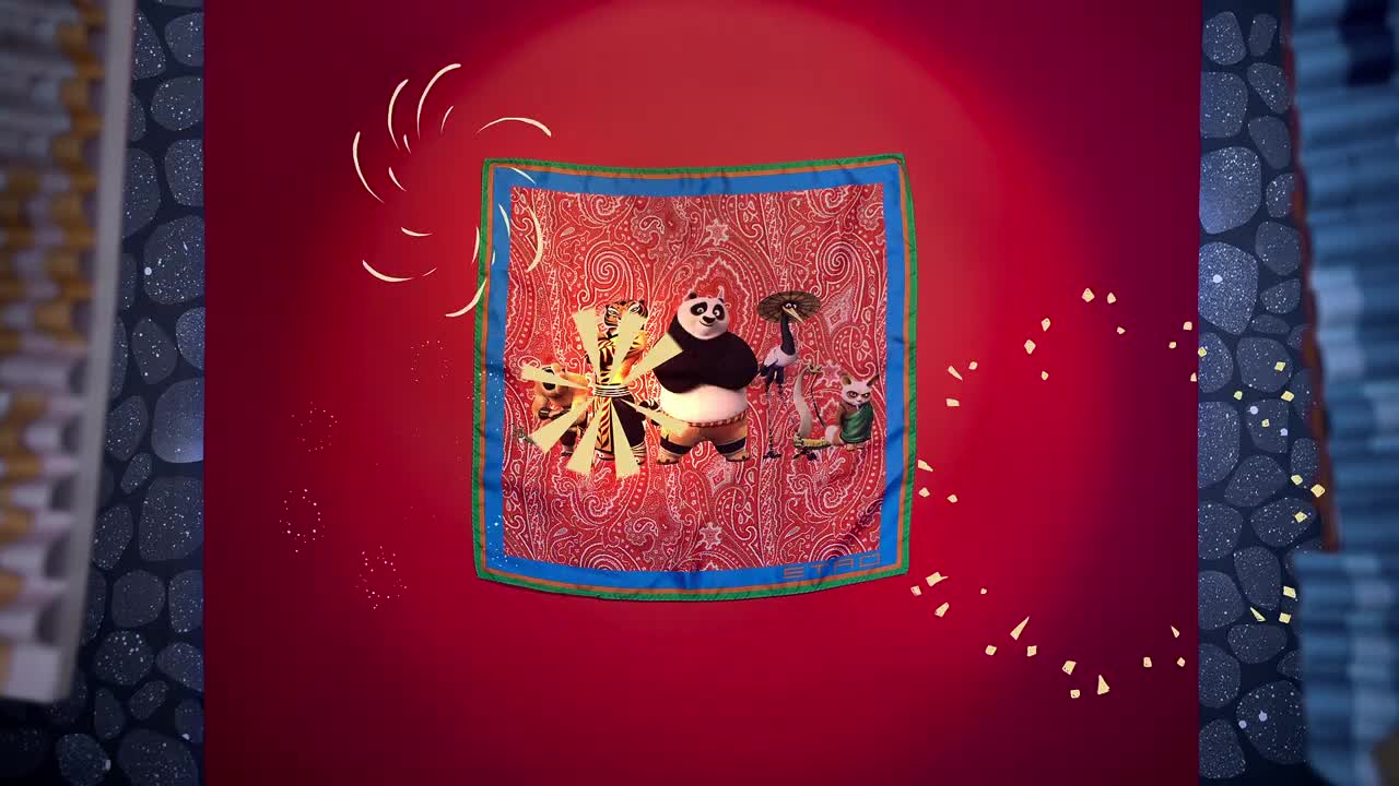 Etro X Kung Fu Panda capsule collection
