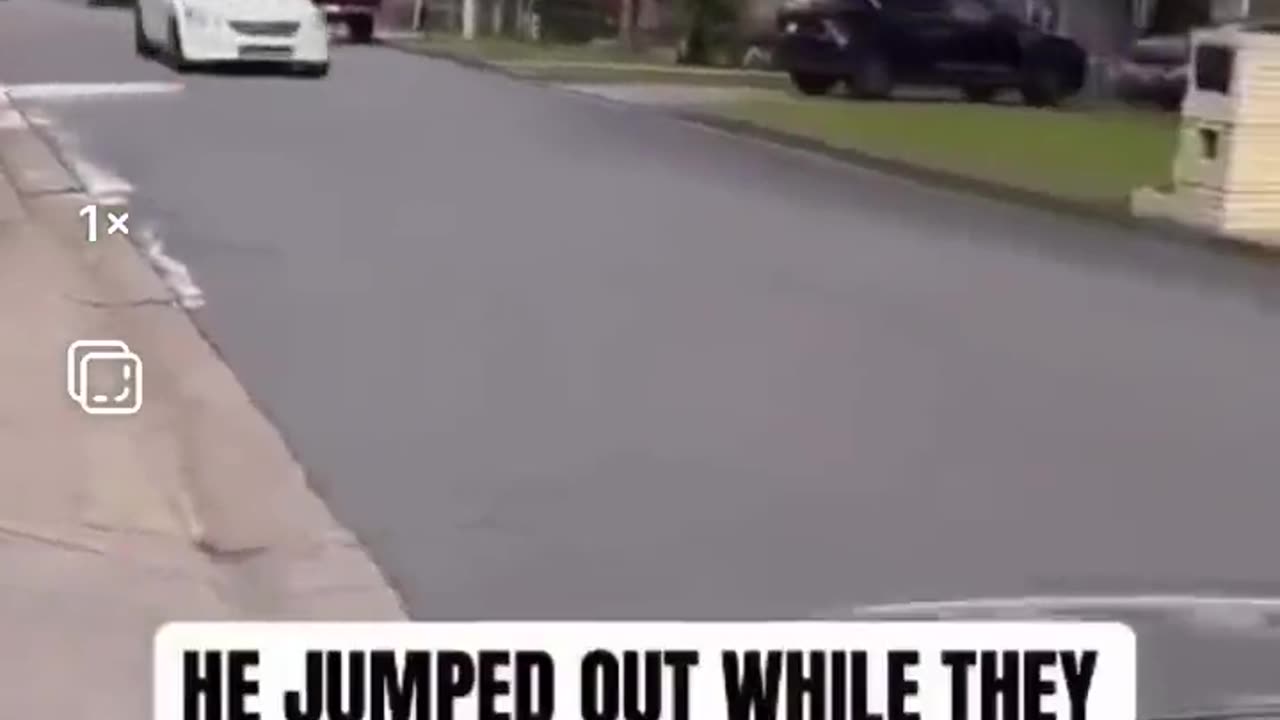 They took him as a guy who just got ran over