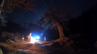 Night lapse. Vlog. Moonlight. Riverside wildcamping.