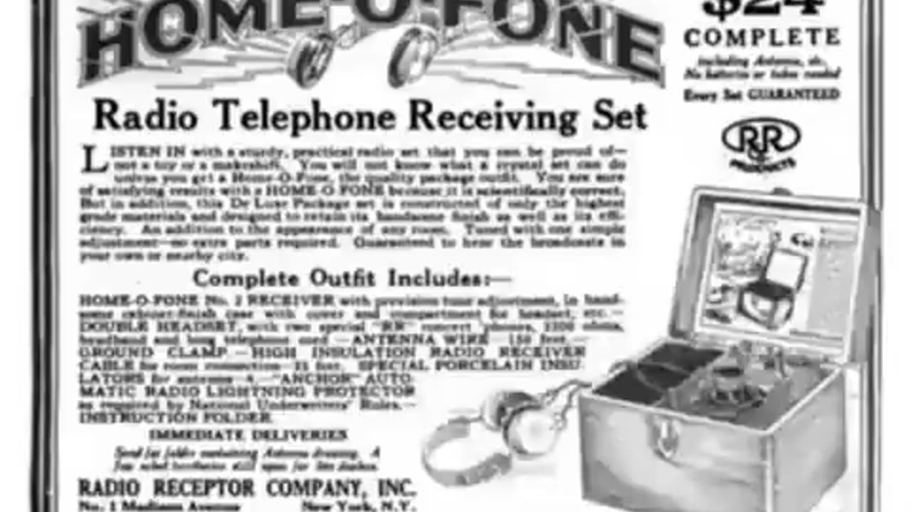 ADVERTISEMENT SHOWING PEOPLE USING CELL PHONES IN THE EARLY 1900'S (YES THEY EXISTED)