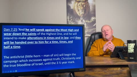 The man of destruction is near!