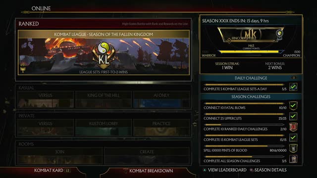 Jacob Curnow whining and losing at MK11