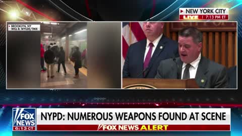 NYPD are looking for Frank James in connection to today's mass shooting in Brooklyn