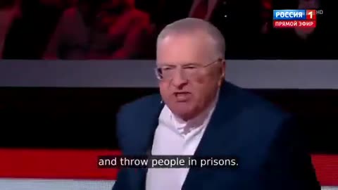 Feisty Russian politician Vladimir Zhirinovsky “If you only care for the Jews go to Israel! This is Russia!”