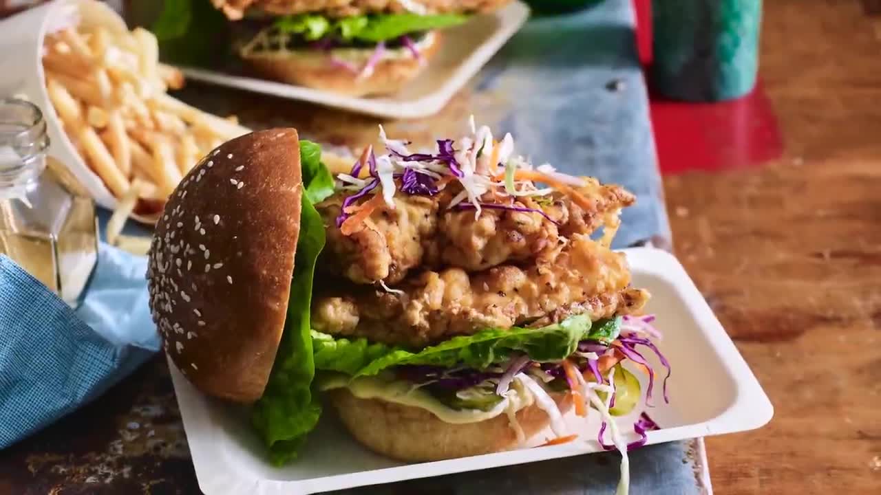 Buttermilk Fried Chicken Burger