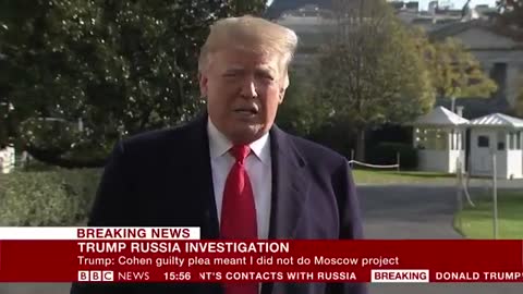 Trump says Cohen is "lying to reduce his sentence"