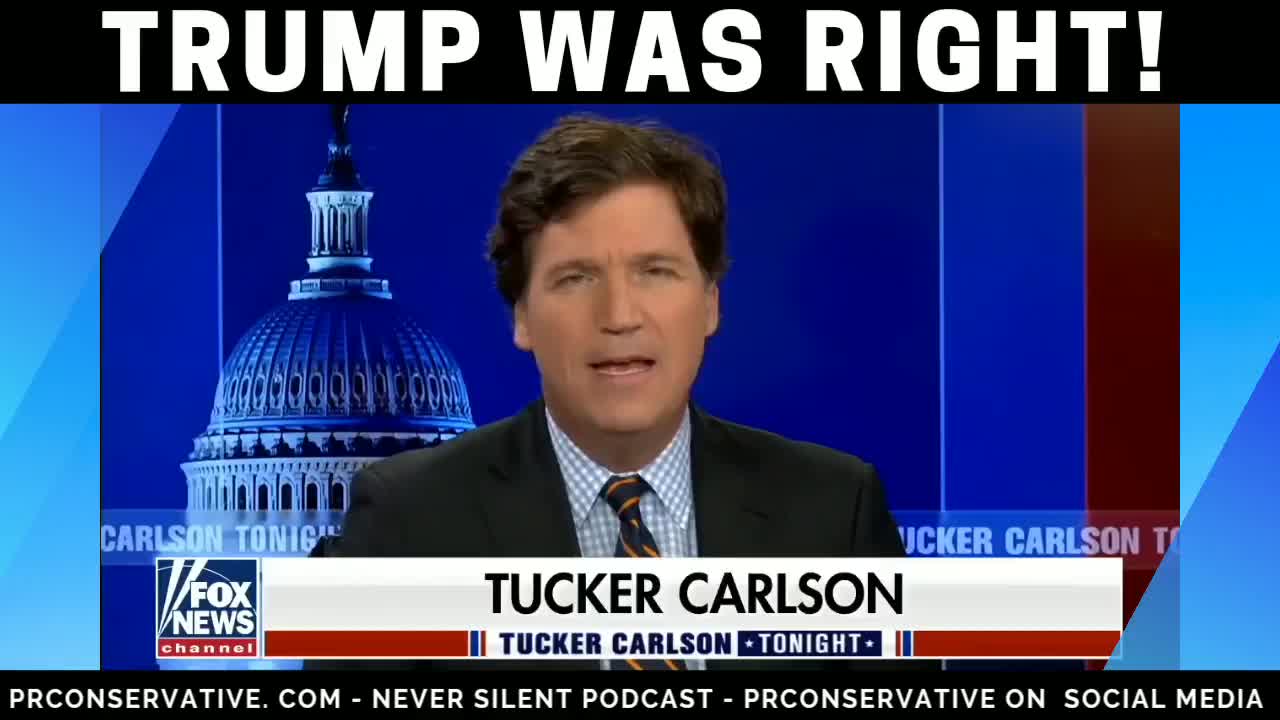 Tucker Explains How Trump Was Always Right on Spying