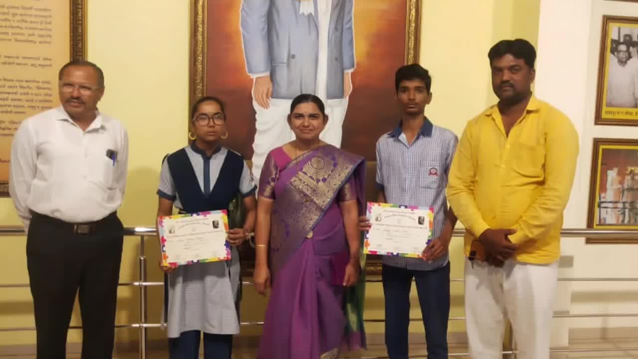 तहेजिब सय्यद १० वी च्या विद्यार्थिनीने अंतरशालेय निबंधस्पर्धेत टॉप टेन मध्ये मारली बाजी