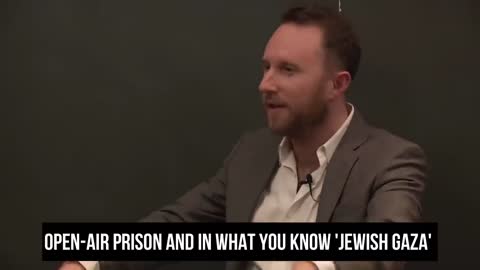 He calmly dismantles "Israel/Palestine is complex issue"