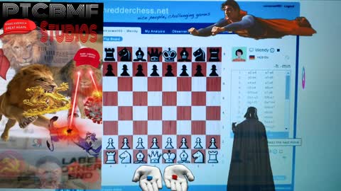 PTCBMF Studios CEO vs. Shredderchess.net AI Wendy Elo 1429