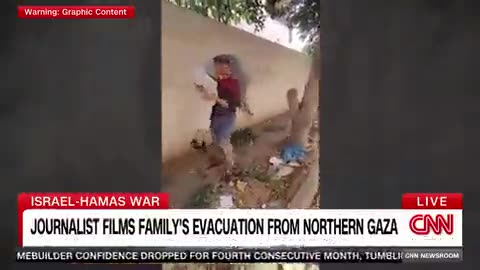 As Abu Ahmad, Waving White Flag Follows Israeli Instructions and Flees Their House, His Son is Shot!