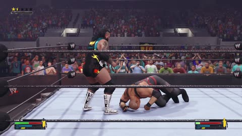 Kane VS Bronson Reed Ambulance Match - WWE 2K24