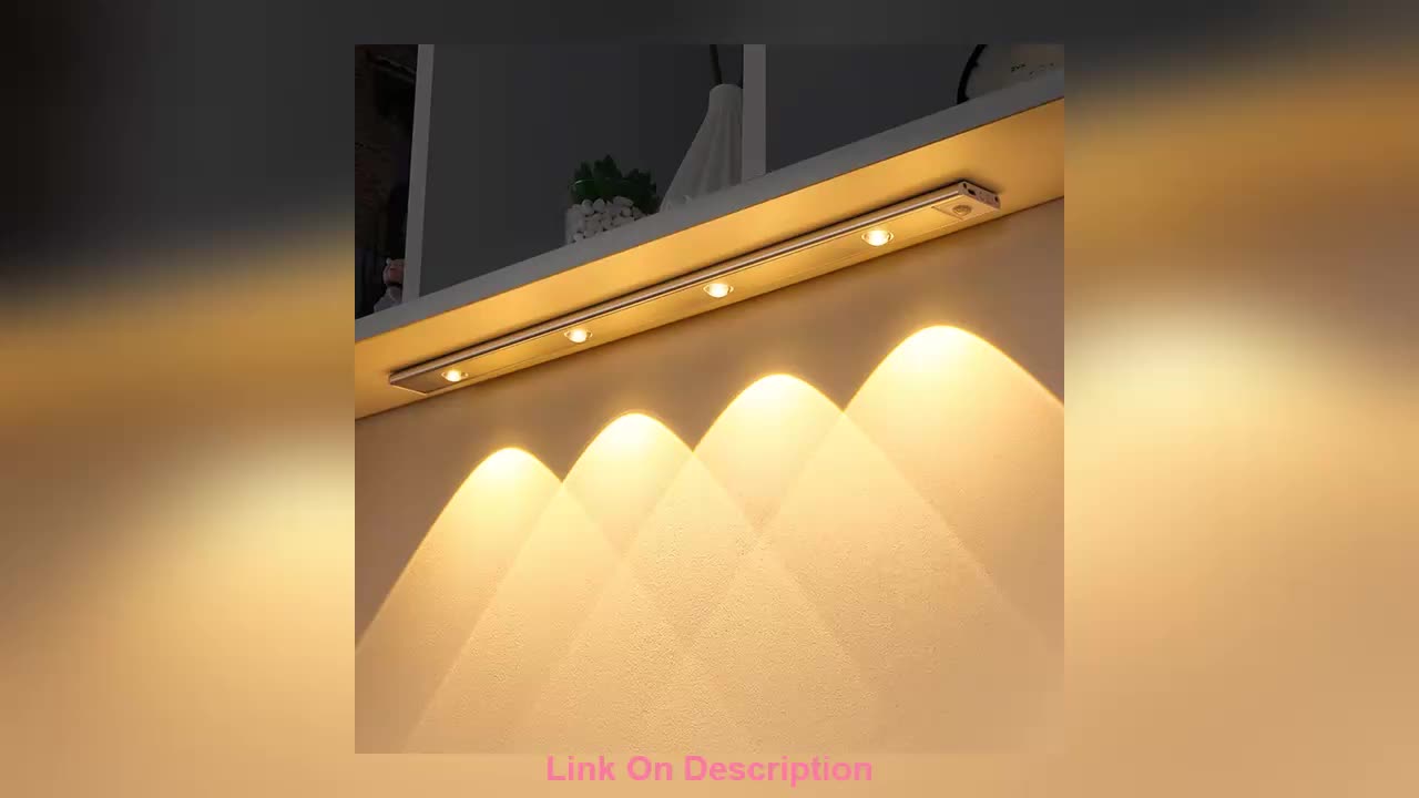 Discount 20 30 40CM Ultra thin LED Cabinet Light PIR