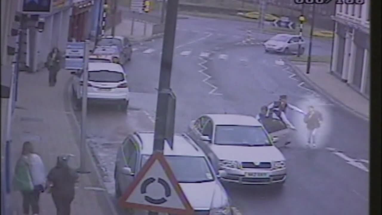 woman left in bus