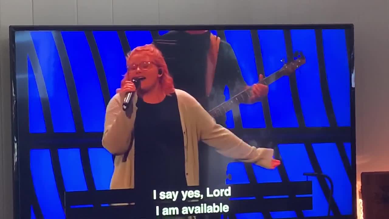 Aves singing Available at church