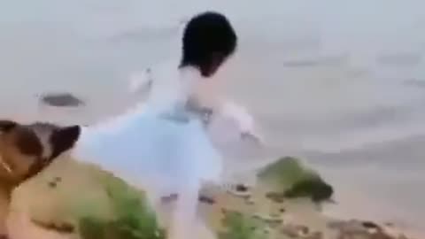 Dogecoin saves girl from drowning in river