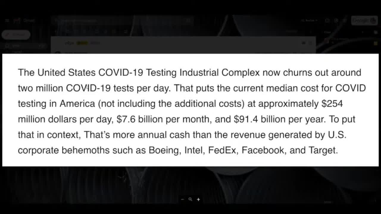 The Massive Amounts of Money Made on Covid Testing
