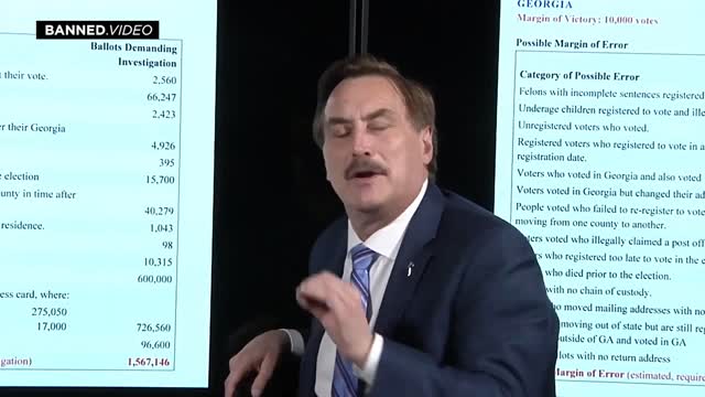 Mike Lindell Absolute Proof opening