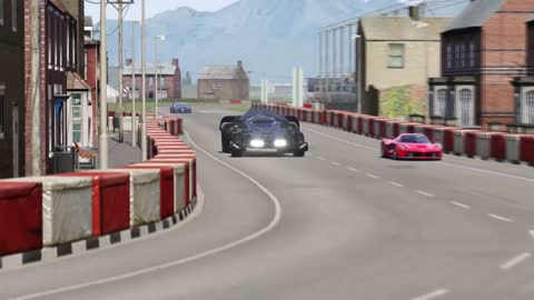 Batmobile vs Hypercars at Highlands