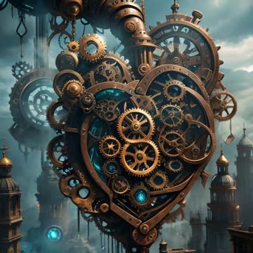 Mind-Blowing AI Animation: Watch "Gears and Mist" Come Alive with Motion Brush Tech