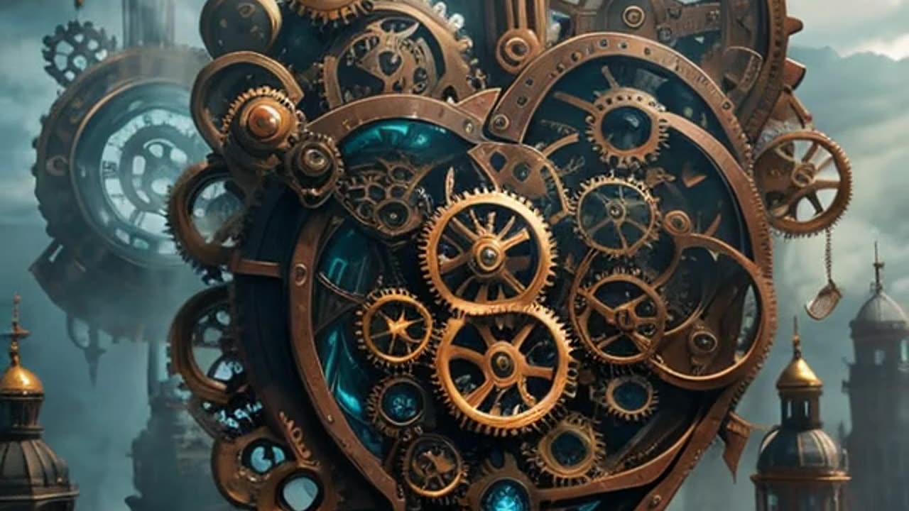 Mind-Blowing AI Animation: Watch "Gears and Mist" Come Alive with Motion Brush Tech
