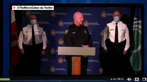 " We won't allow people to come to OUR downtown with unlawfu activity ofl demonstrations"